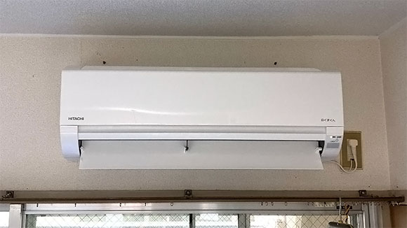 エアコン交換のアフター画像